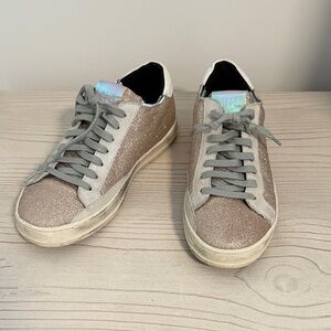 P448 Sparkling Beige Sneakers